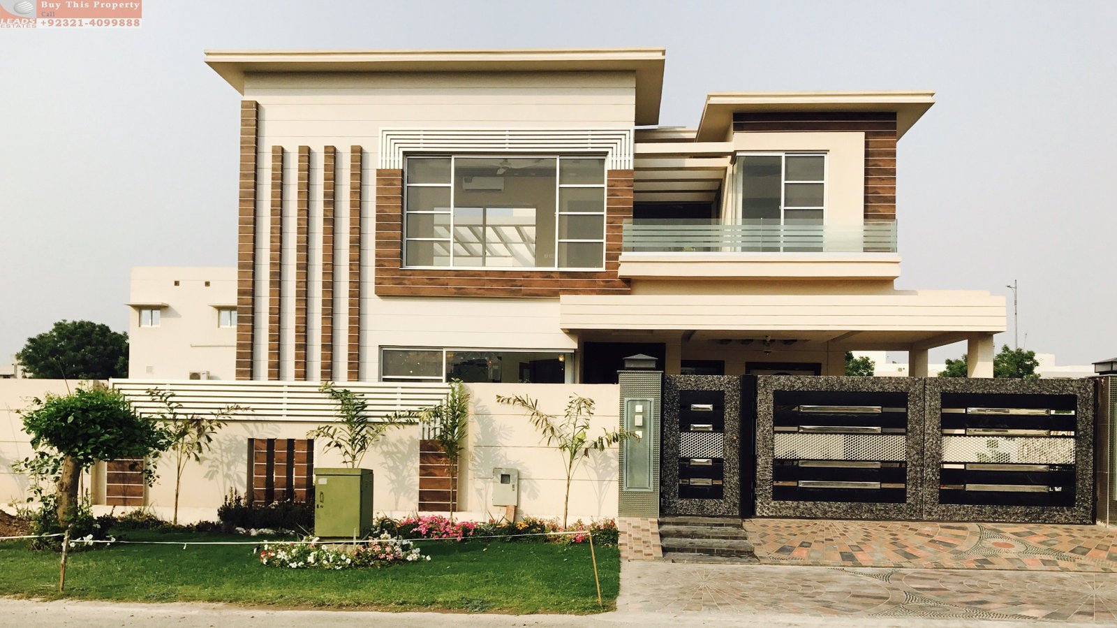 Completed modern home built by Mughal Sons, Rawalpindi